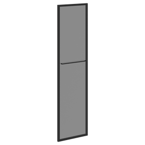 Дверь стеклянная в рамке левая LOFTIS Сосна Эдмонт LMRG 40 L (790х20х1470) в Кушве
