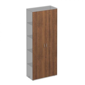 Двери деревянные высокие Комфорт МП2, французский орех (2шт) К 436 в Кушве