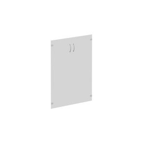 Двери стеклянные средние прозрачные Комфорт 40x0.4x116 (2шт.) К 604 в Ревде