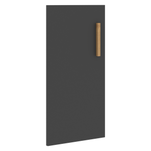 Дверь для шкафа низкая левая FORTA Черный ГрафитFLD 40-1(L) (396х18х766) в Краснотурьинске