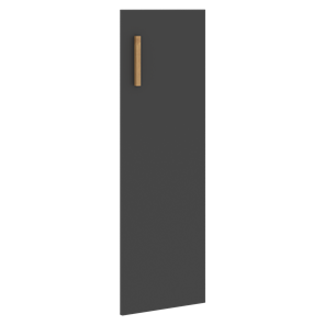 Средняя дверь для шкафа правая FORTA Черный Графит FMD40-1(R) (396х18х1164) в Кушве