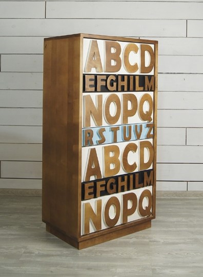 Комод Alphabeto Birch (AN-09/1ETG/4) в Кушве - изображение 1