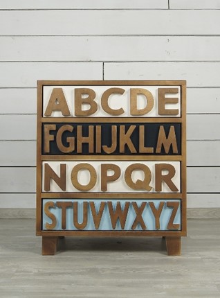 Комод Alphabeto Birch (RE-032ETG4) в Первоуральске - изображение