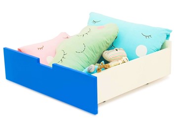 Ящик для кровати Skogen синий в Ревде