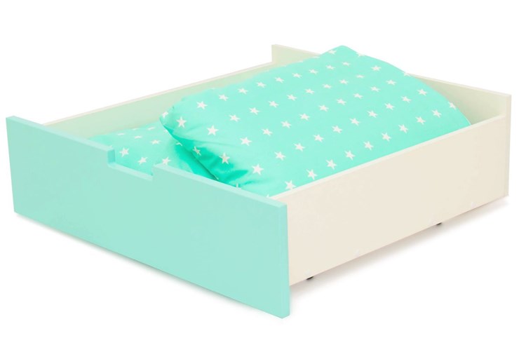 Ящик для детской кровати Skogen мятный в Ревде - изображение 1