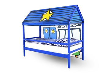 Игровая накидка для кровати-домика Svogen «Полиция» в Екатеринбурге - предосмотр 2