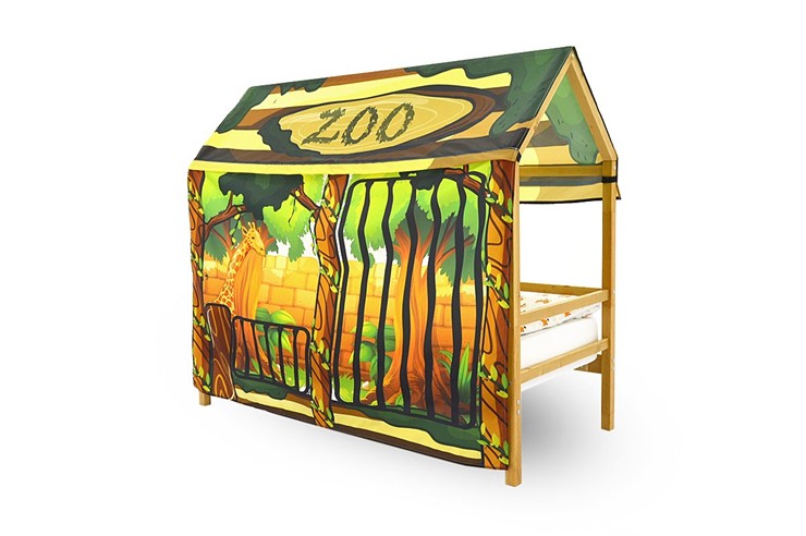 Игровая накидка для кровати-домика Svogen «Зоопарк» в Екатеринбурге - изображение 1