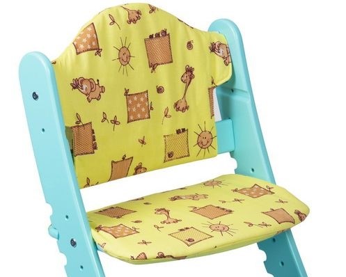 Комплект Подушек для растущего стула М1, желтый в Екатеринбурге - изображение