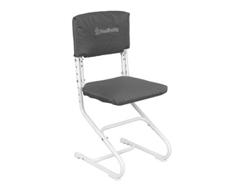 Комплект чехлов на спинку и сиденье стула СУТ.01.040-01 Серый, ткань Оксфорд в Асбесте