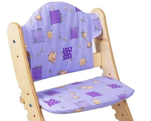 Комплект Подушек для растущего стула М1, фиолетовый в Екатеринбурге - изображение