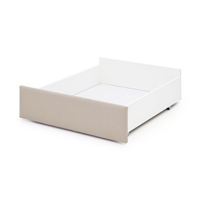 Ящик для кровати Litn мягкий для кроватей 160х80 холодный бежевый (микрошенилл) в Кушве