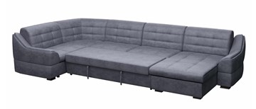 Большой диван с оттоманкой и креслом Антарес 1 ПДУ New в Полевском - предосмотр 1