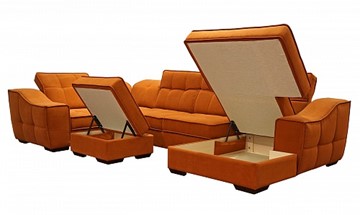 Угловой диван N-11-M (П1+ПС+УС+Д2+Д5+П1) в Артемовском - предосмотр 2