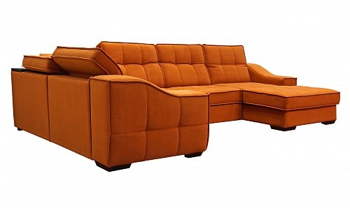 Угловой диван N-11-M (П1+ПС+УС+Д2+Д5+П1) в Артемовском - изображение 3