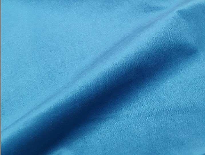 П-образный диван Честер, Черный/голубой (велюр) в Екатеринбурге - изображение 11