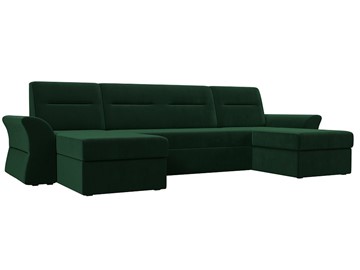 П-образный диван Клайд, Зеленый (Велюр) в Полевском