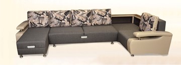 П-образный диван Престиж-15 люкс с полкой в Кушве - предосмотр 2