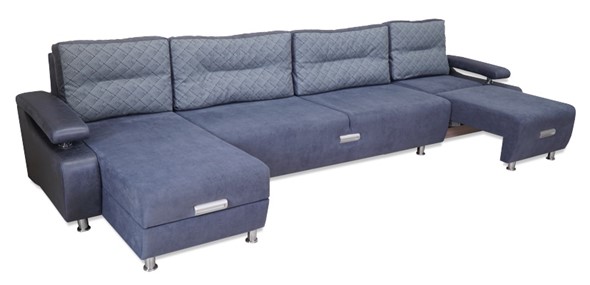 П-образный диван Престиж-15 микс в Красноуфимске - изображение