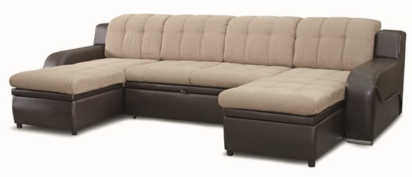 П-образный диван Жемчуг 2 ПДУ в Ирбите - изображение