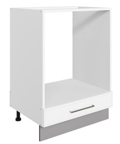 Шкаф рабочий Мишель под духовку L600 (1 ящ.) эмаль (белый/белый) в Кушве