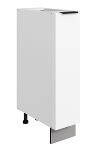 Тумба на кухню Стоун L200 (1 дв.гл.) (белый/джелато софттач) в Первоуральске