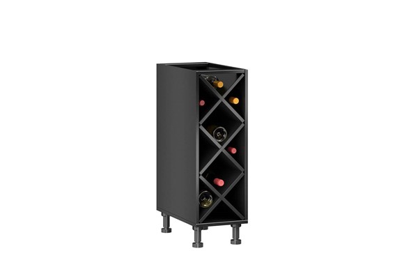 Кухонная тумба винная, Италия ЛД 270.070, черная в Кушве - изображение