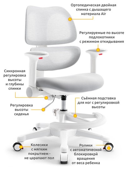 Детское кресло Dream Air Y-607 G в Ревде - изображение 1