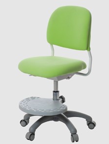 Кресло детское Holto-15 зеленое в Каменске-Уральском