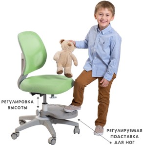 Кресло детское Holto-22 зеленое в Первоуральске - предосмотр 2