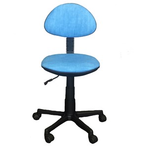 Детское комьютерное кресло LB-C 02, цвет голубой в Кушве