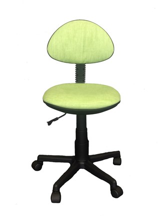Детское крутящееся кресло LB-C 02, цвет зеленый в Кушве - изображение