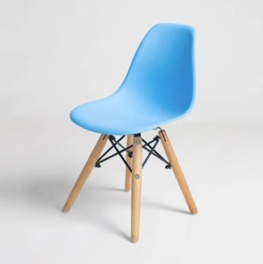 Детский стул DSL 110 K Wood (голубой) в Первоуральске