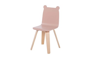 Детский стул Мишка розовый в Екатеринбурге