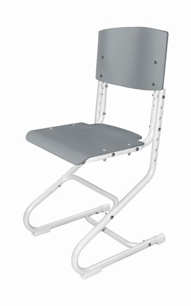 Детский стул СУТ.01 Фанера (рост от 130 см), Серый в Кушве - изображение