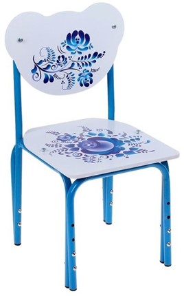 Детский растущий стул Гжельма (Кузя-БР(1-3)БЖ) в Ревде - изображение
