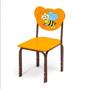 Детский растущий стул Пчелка (Кузя-ПЧ(1-3)ОК) в Ирбите