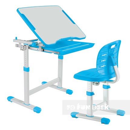 Растущая парта и стул Piccolino III Blue в Первоуральске - изображение