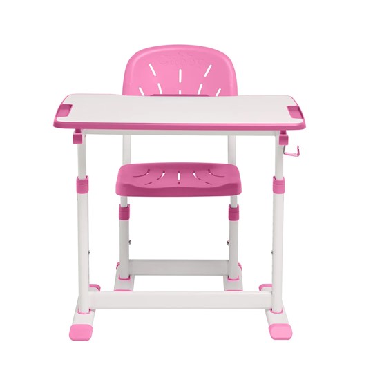 Растущий стол и стул Olea pink в Артемовском - изображение 3