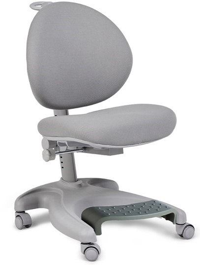 Комплект парта + кресло Iris II Grey + Cielo Grey + чехол для кресла в подарок в Кушве - изображение 1