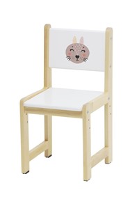 Комплект детской мебели Polini kids Eco 400 SM, Лесная сказка, 68х55 см белый-натуральный в Первоуральске - предосмотр 7
