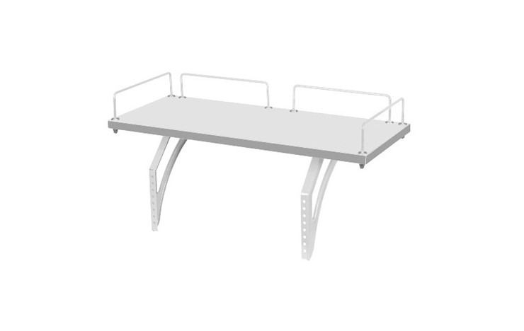 Детский стол-трансформер 1/75-40 (СУТ.25) + Polka_z 1/600 (2шт) белый/белый/Серый в Красноуфимске - изображение 1