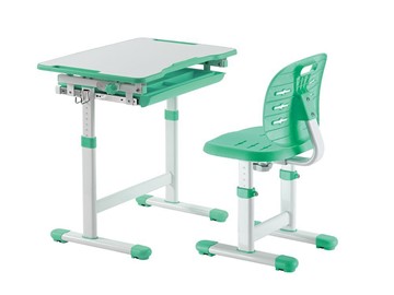 Растущий стол и стул Piccolino III Green в Ревде - предосмотр 1