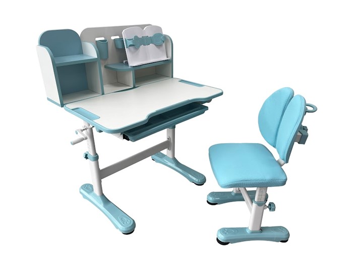 Парта растущая и стул Vivo Blue FUNDESK в Асбесте - изображение 4