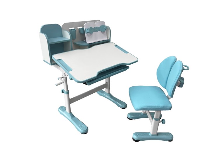 Парта растущая и стул Vivo Blue FUNDESK в Ревде - изображение 5