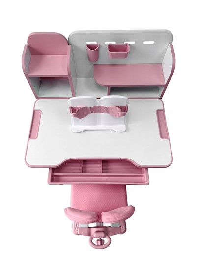 Парта растущая и стул Vivo Pink FUNDESK в Первоуральске - изображение 6