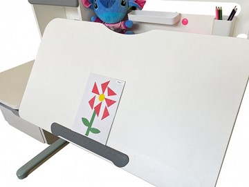 Детский стол-трансформер Mealux Electro 730 + надстройка, Серый в Первоуральске - предосмотр 3