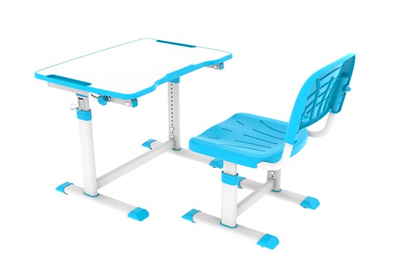 Растущая парта и стул Olea blue в Артемовском - изображение