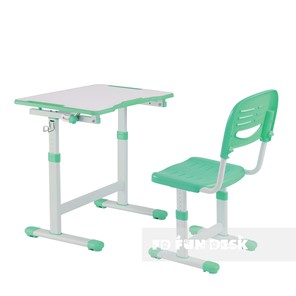Растущая парта + стул Piccolino II Green в Ирбите