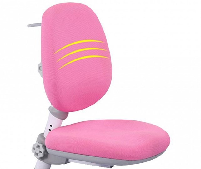 Растущая парта + стул Комплект Mealux EVO Evo-30 BL (арт. Evo-30 BL + Y-115 KBL), серый, розовый в Кушве - изображение 7