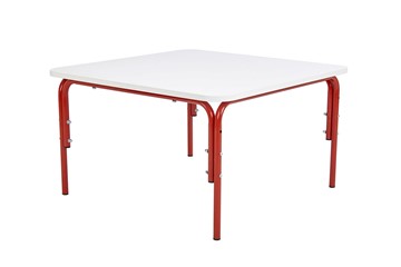 Детский растущий стол Фея Мой малыш, 0-1 гр., белый-красный в Ирбите